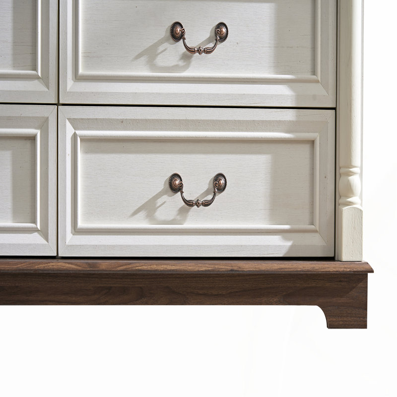 Commode moderne à 9 tiroirs pour la chambre à coucher - rangement spacieux, fabrication robuste et design élégant
