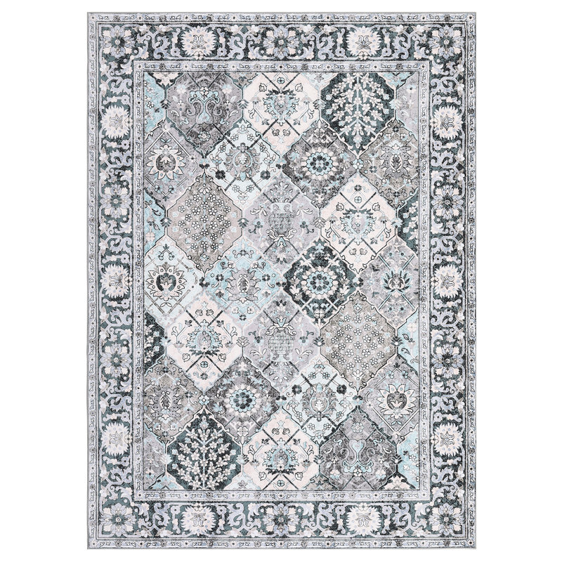 Tapis rectangulaire Mireille, Rectangle 4 pi x 6 pi