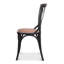 Chaise d’appoint en croix noir shanghai Robards