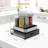 Storage Drawer For Bartesian Capsules, Stackable Cocktail Pod Holder For Bartesian Cocktail Machine Compatible With Bev By BLACK+DECKER Cocktail Machine - Black/40 Pods Capacity