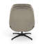 Velvet Swivel Armless With Footstool-948334963