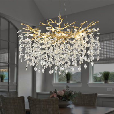 Tree Branch Crystal Chandelier Lighting