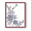 Periwinkle Patch III, reproduction encadrée - bois massif-275466553-275466543