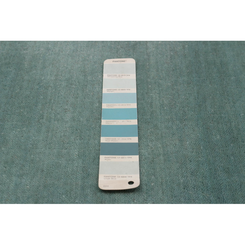 Kashkuli Gabbeh Blue Rug 4'10" x 4'10"