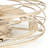 20" Low Profile Caged Ceiling Fan with Light Kit and Remote Control-1713128402
