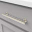 Poignée barre Woodward Collection - 6-5 / 16 po Poignée d'armoire nickel satiné - Quincaillerie contemporaine pour tiroirs et armoires-116490415-50259501