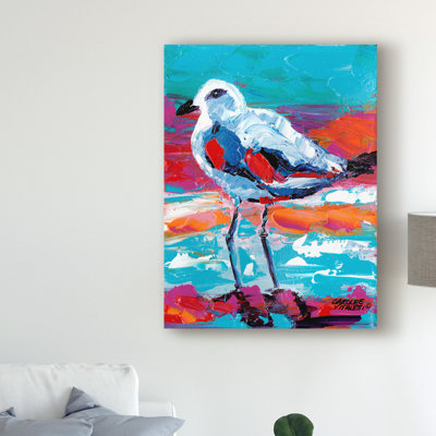 «Seaside Birds I» par Carolee Vitaletti - reproduction