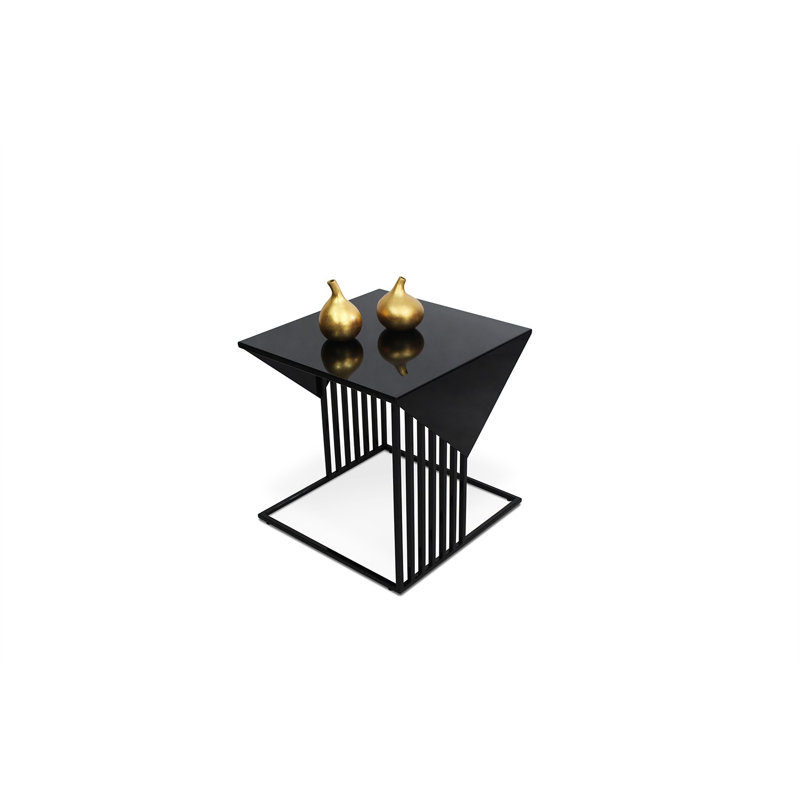 Damarieon Frame End Table, Black