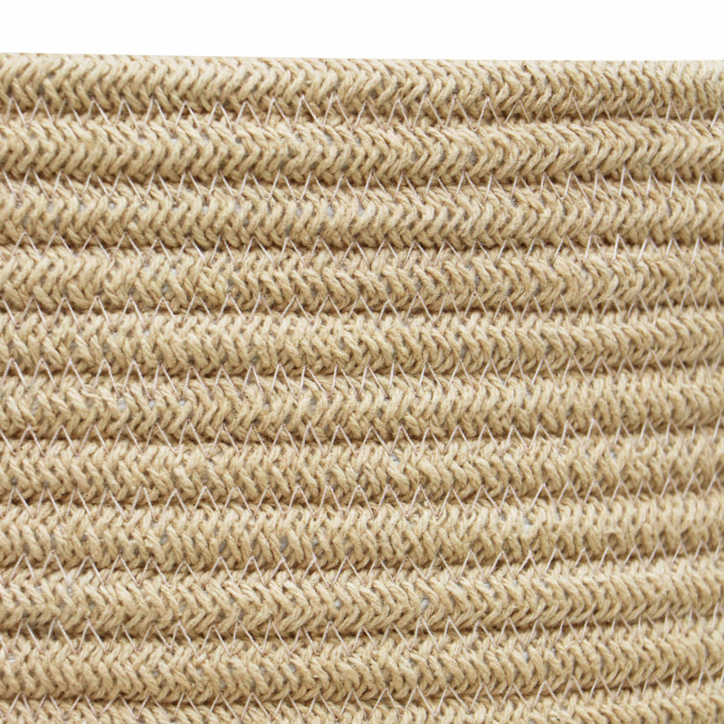 Panier 8 po H PET recyclé / coton, Doré