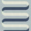 Folding Ribbon - Lacquered Blues Wallpaper