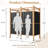 Outdoor Shower Enclosure With Lockable Door, Privacy Outside Shower Stall With Metal Panels, Hooks & Shelves - For Pool Wash Station, Backyard & Beach Rinse Area-125400360