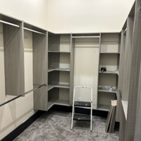 Grid 65 W - 113 W Corner Closet System Dotted Line Finish: Honey Blonde