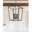 Lustre géométrique à 4 lumières Oxendine