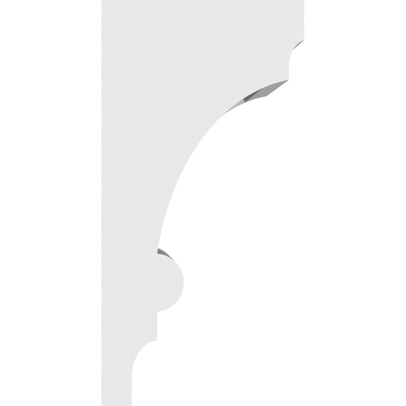 Corbeau en PVC de qualité architecturale standard de l 5 po x P 4 po x H 8 po Diane, H 8 po x l 5 po x P 4 po