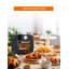 Friteuse à air CHK Series multi-four, 17-QT multifonctionnel et multi-niveaux, 1500 W, noir
