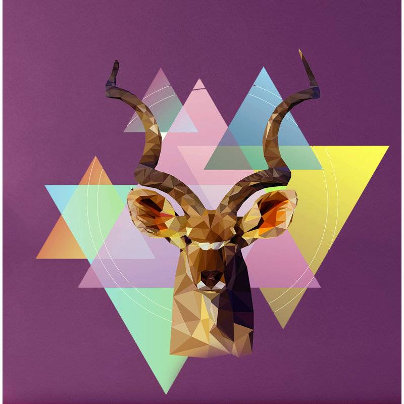 Animals Wall Decal, 46" H x 46" W