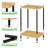 Rounded Square Table-Original Bamboo