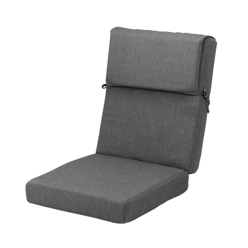 4.1" Outdoor Seat / Back Cushion, Charcoal