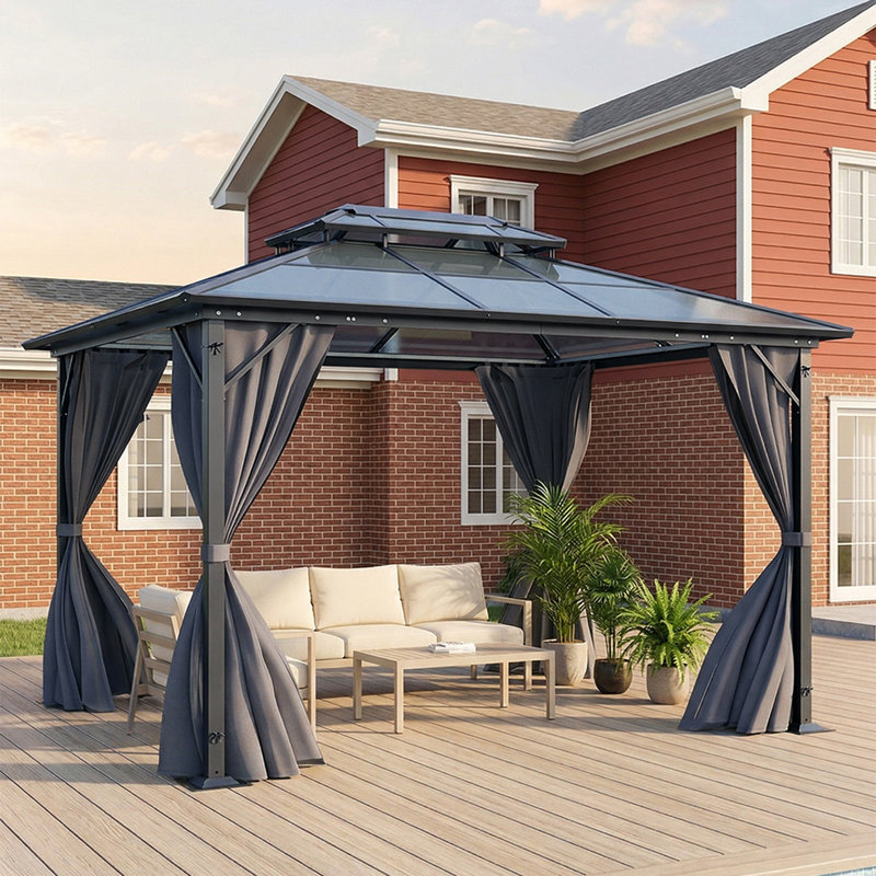 Pergola, 270cm H x 360cm W x 300cm D