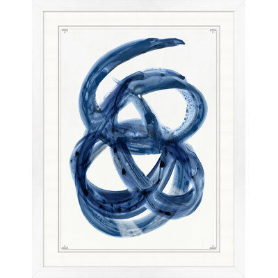 Blue Fluidity 4 Print by Thom Filicia