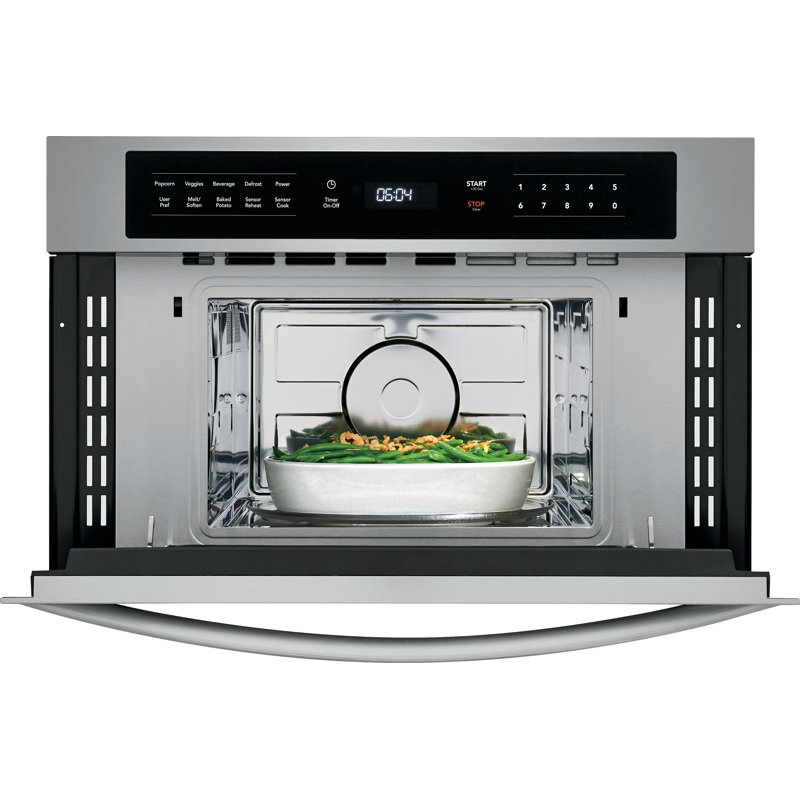 Frigidaire 30" 1.6 cu ft. 1650 - Watt Recirculating Over-the-Range Microwave with Sensor Cooking, Silver