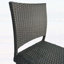 Ensemble de 2 tabourets de bar 29 po en rotin de polyuréthane pour l'extérieur, sans accoudoirs, confortables et durables-134643938