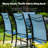 Argyri Powder-coated Steel Outdoor Dining Armchair-82941318