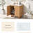 Carie 30.10'' Single Bathroom Vanity with Resin Top
