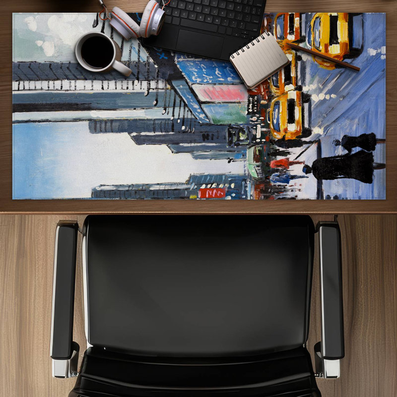 Peak hour - 15.75"x31.50" Desk mat