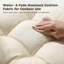 Oversized Outdoor Rocking Papasan Chair with Cushion-1356366863