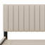 Lit plateforme tapissier avec lit gigogne-477070233