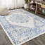 Tapis bleu / gris Clarice Inigo Cottage-2142736163