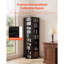 Solid Wood 163.6 cm H Media Shelves