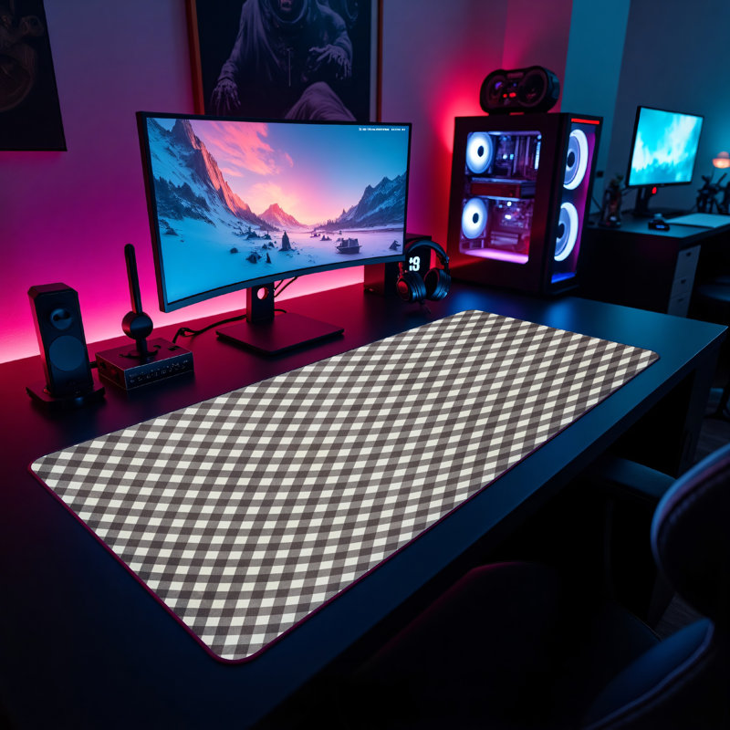 Polyester Desk Pad, 14.4x12.1