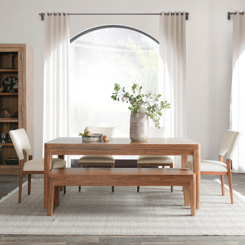 Arno Solid Wood Dining Bench