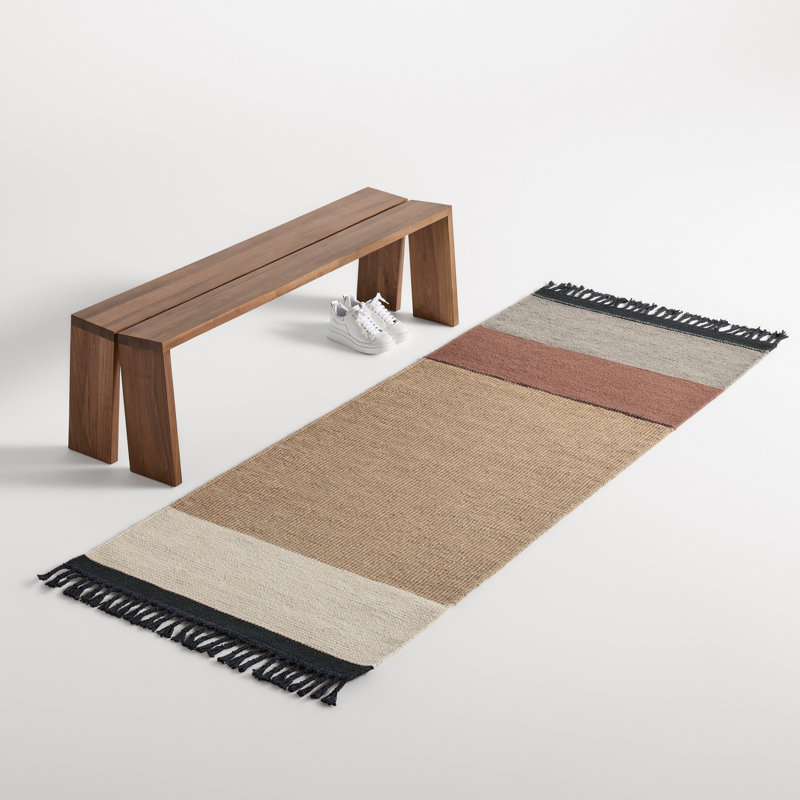Right On Wool Striped Area Rug