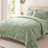 Queen Comforter Set, Tufted Bed In A Bag With Comforters And Sheets, All Season Bedding Sets With 1 Comforter, 2 Pillowshams, 2 Pillowcases, 1 Flat Sheet, 1 Fitted Sheet,(Sage Green/7 Pieces)