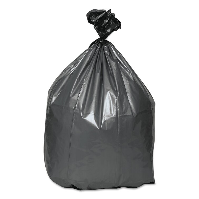 Republic Bag Part # SX33B - 7 Gal. - 10 Gal. Low-Density Trash Bags 23 In.  X 33 In., 0.4 Mm In Black (500-Case) - All-Purpose Trash Bags & Liners -  Home Depot Pro