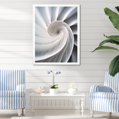 Ivoire Sea Sheel Infinity Sprial - Nautilus, reproductions d'art mural
