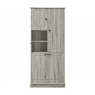 Tall Storage Cabinet With Adjustable Shelves