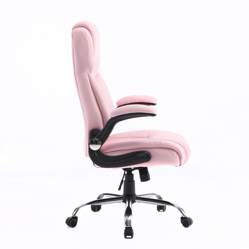 Fauteuil client Genesis, Rose ballerine