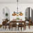 Annarosa 5 - Light Dimmable Tiered Chandelier