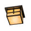 Hyde Park Cross Mission 1 - Light Flush Mount