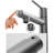 Gray Deck Mounted Bathroom Faucet - 1 Handle, 21 Flow Switch, Scratch-, , , Detachable Aerator, Water Saving Mount Tap Single Mode, Scratch, Corrosion , Efficient Design, No Fingerprint-121617362