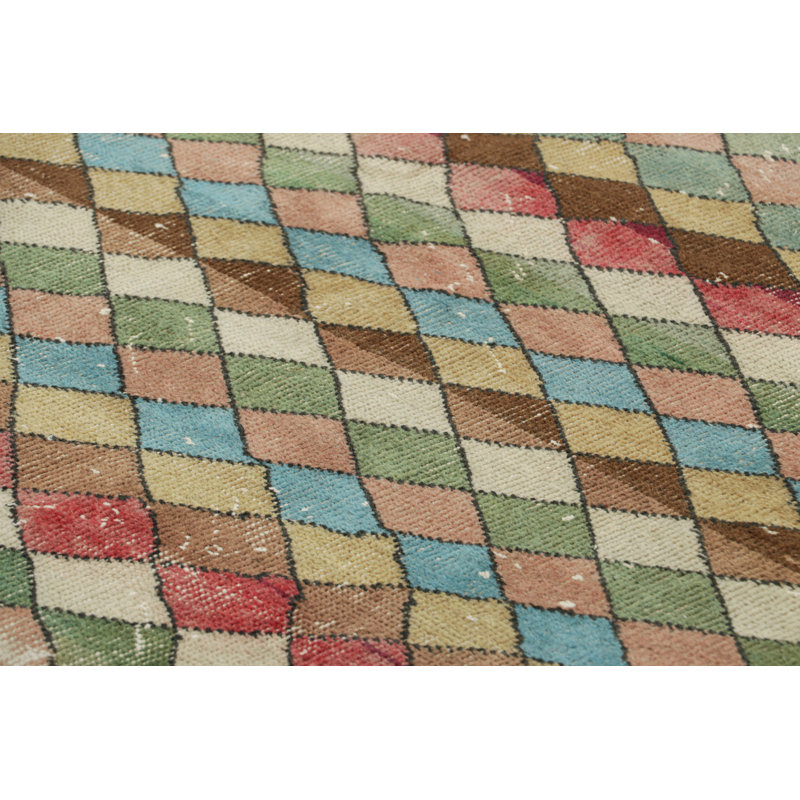 One-of-a-Kind 4'9”x7'10” Hand Knotted Area Rug