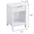 3-Tier Bedside Table with Storage Drawer and Open Shelves-334426758