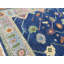 Tapis bleu marine unique de 9 pi x 12 pi 1 po