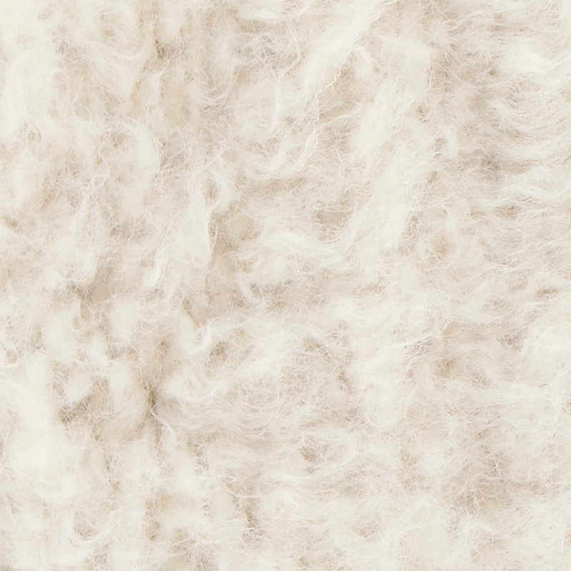 Tapis ivoire tissé à la main Aveda, Rectangle 7 pi 9 po x 10 pi 6 po