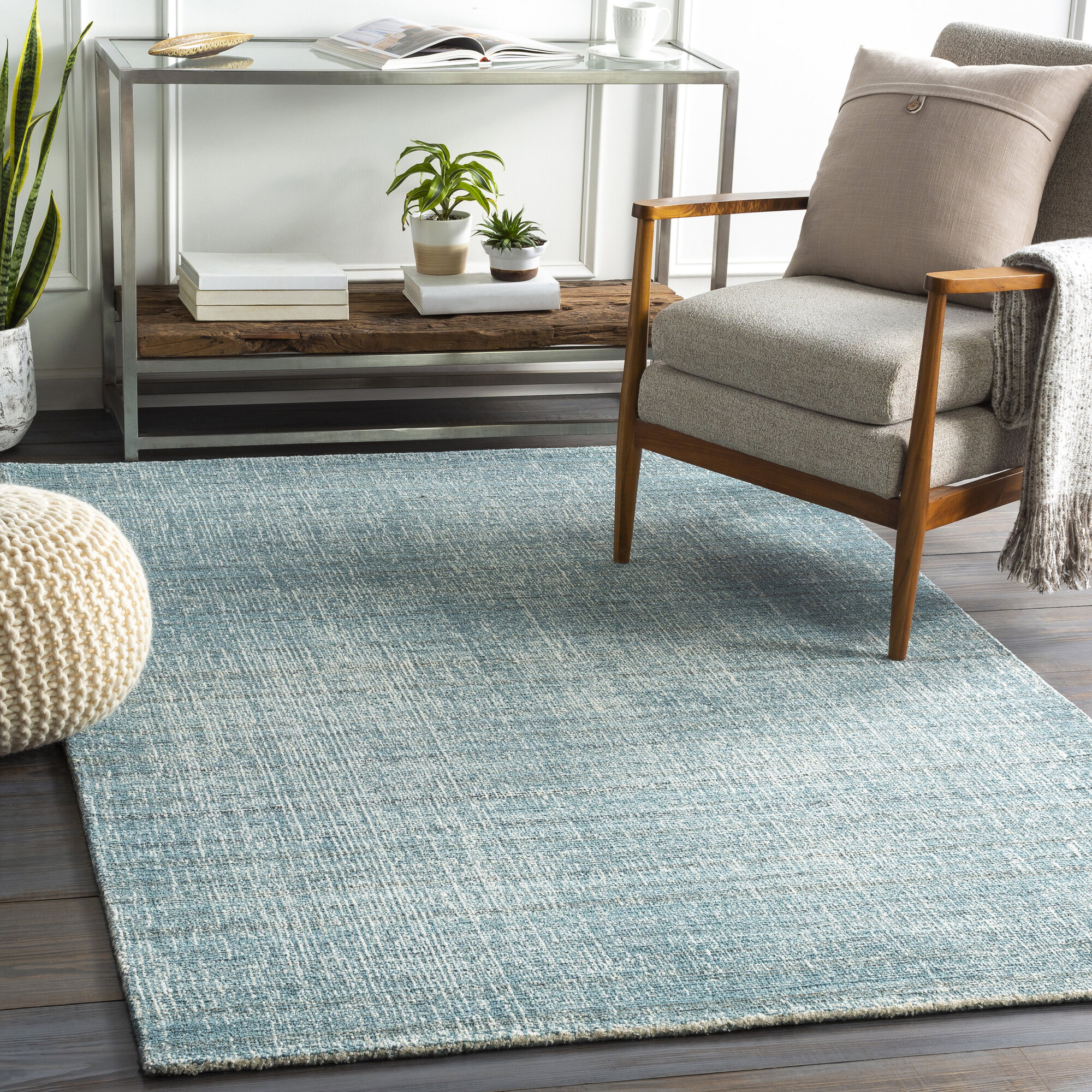 Emma + Oliver Non-Slip Hard Surface 8' x 10' Trimmable Rug Pad