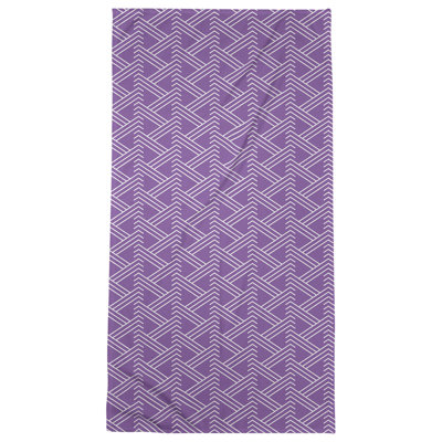 Serviette de plage zig zag classique